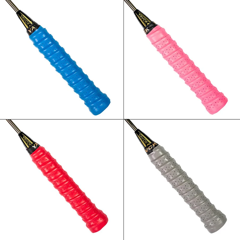 Anti-slip Baseball Badminton Softball Racket Rubber Handle Grip Wrap Band Tennis Overgrips Tape Badminton Racket Grips Sweatband