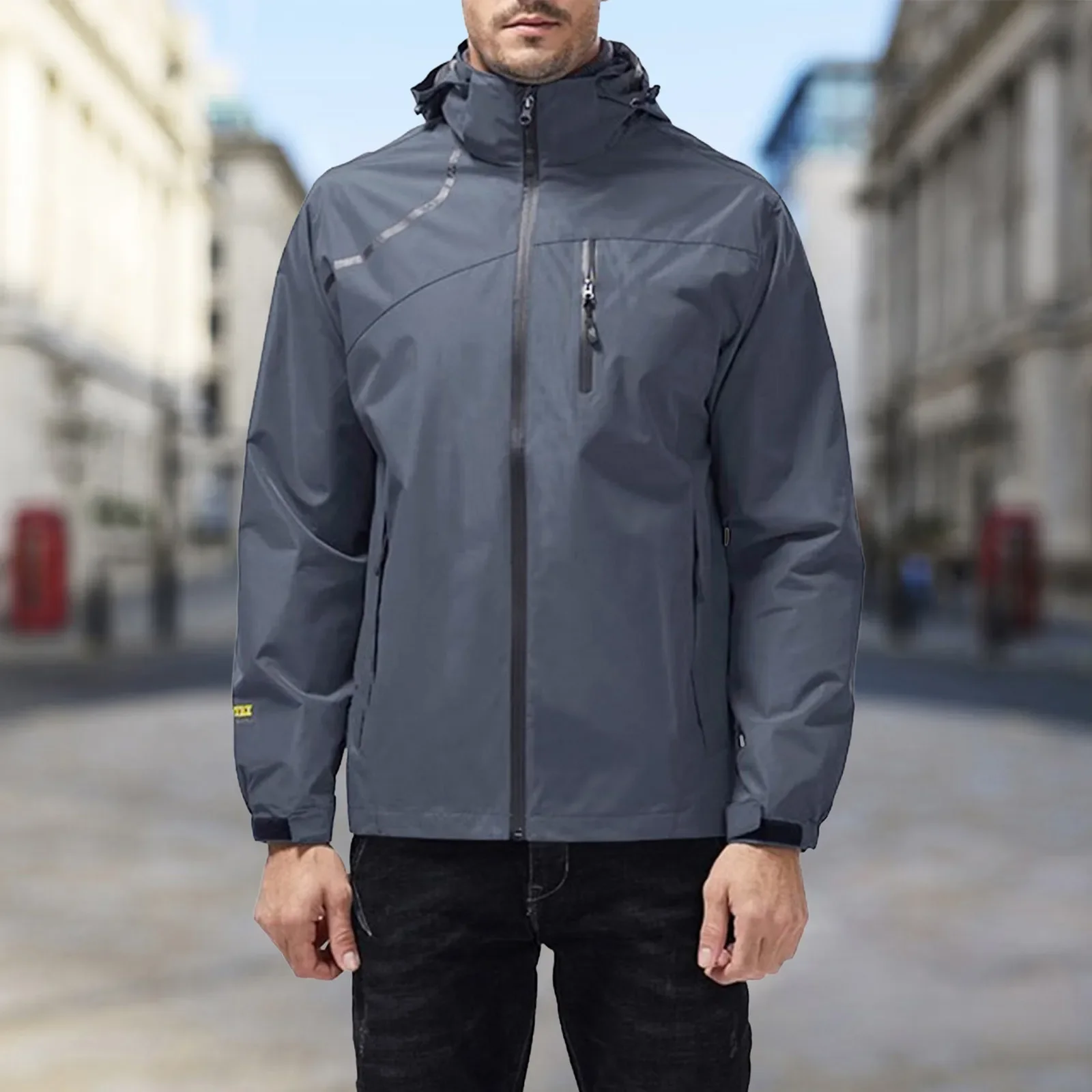 Men's Punching Jacket Windproof Jacket Men's Outdoor Windbreaker Jacket Windbreaker Men's Outerwear Coat