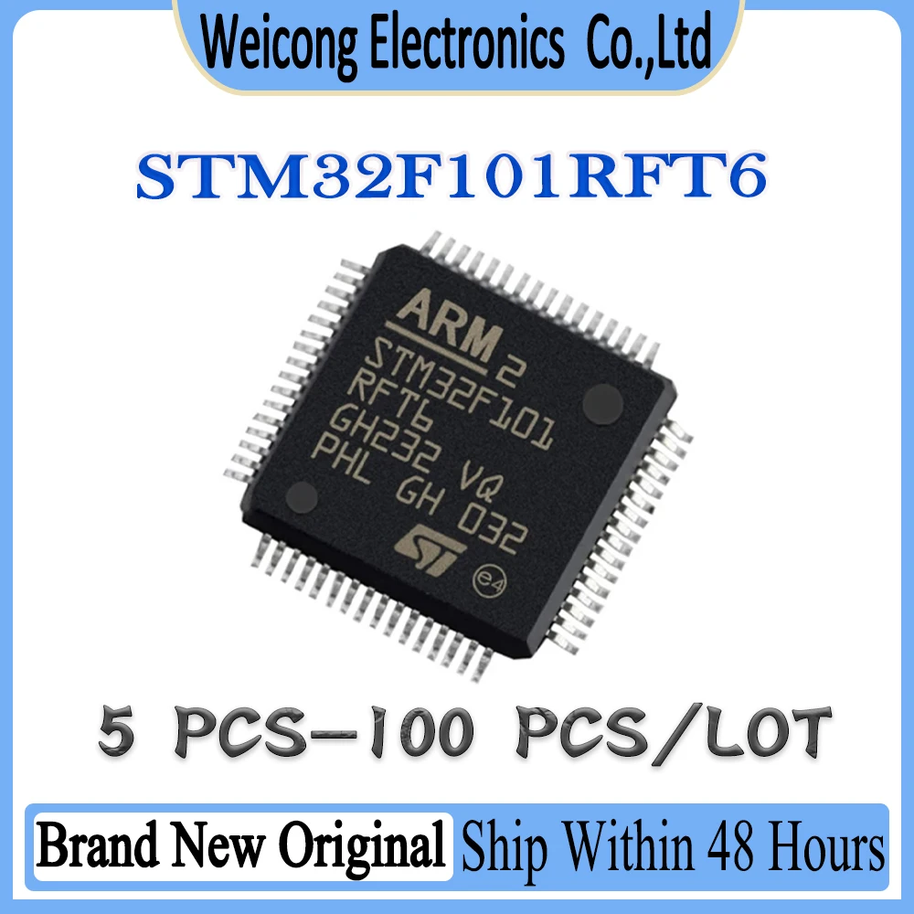 

STM32F101RFT6 STM32F101RFT STM32F101RF STM32F101R STM32F101 STM32F STM32 STM New Original IC MCU Chip LQFP-64