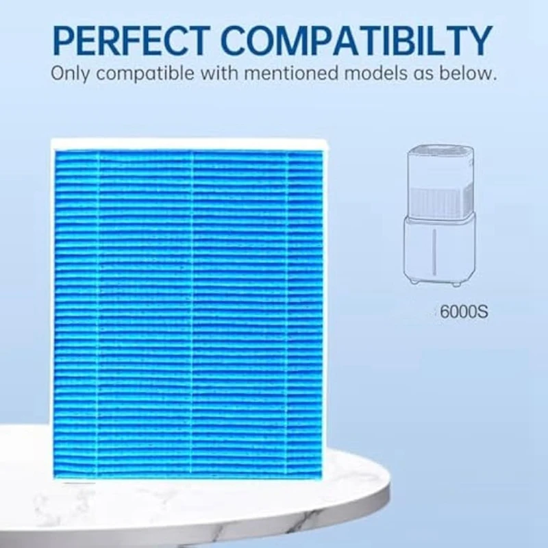 Сменные фильтры для увлажнителя 6000S для увлажнителя превосходного уровня Levoit 6000S, 8 упаковок