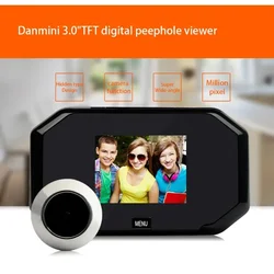 X7 3.5-inch 1080P WiFi Smart Doorbell Eye Peephole Camera 100 Degree Door viewe Night Vision Peephole Doorbell Outdoor Monitor