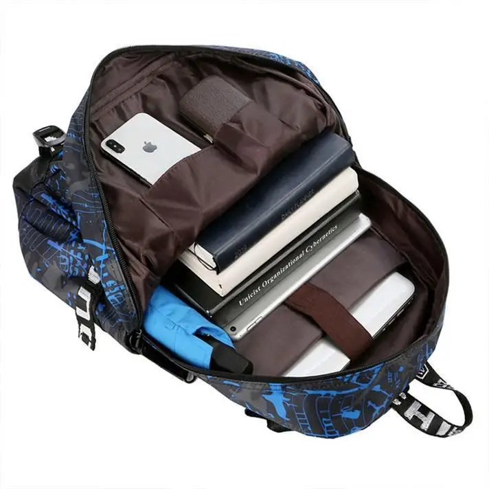 Genshin Impact Game Merchandise Tao Hu Tang Master Anime Double Shoulder Backpack For Boys Girls High And Elementary School A