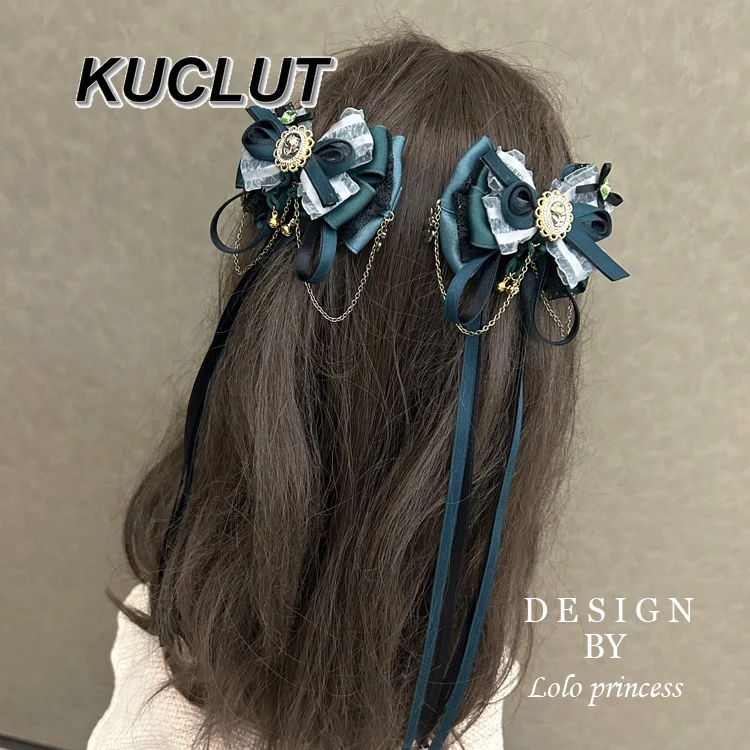 

Sweet and Cute Handmade Lolita Girls Hair Accessories College Style JK Hairclip Fashion Japanese New Headwear for Women