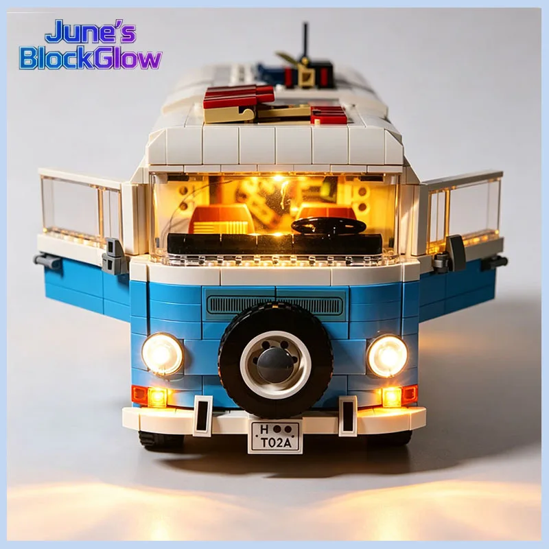 

LED Light Kit for LEGO Volkswagen T2 Camper Van Car 10279 Bricks Lamp Toys Accessories Set Christmas Gift (Model Not Included)
