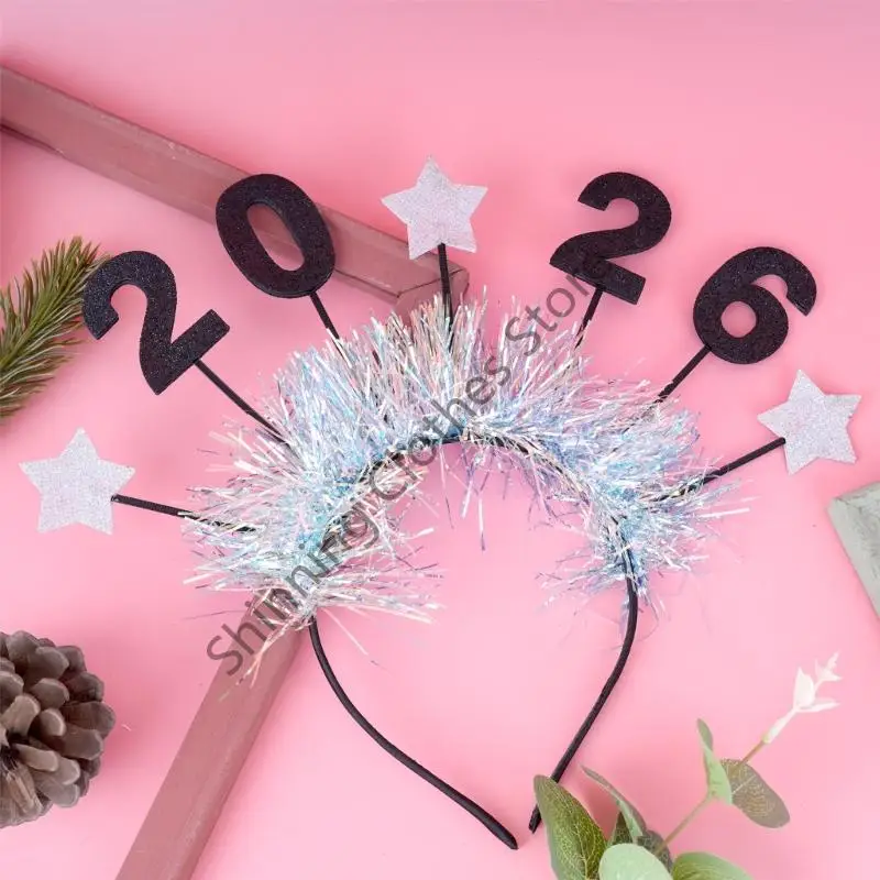 M68A Capodanno Scintilla scintillio Capodanno Cappello per capelli Accessori per capelli Accessori per feste per feste