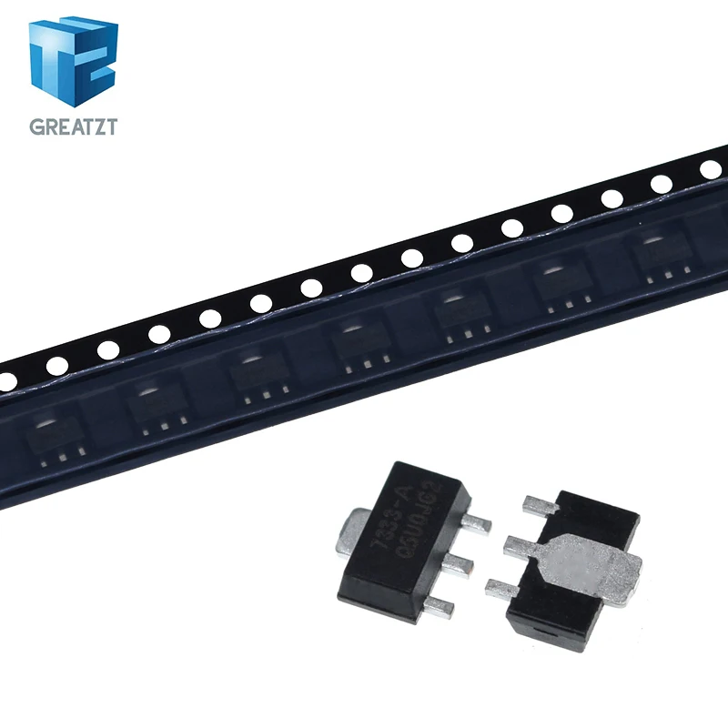 GREATZT 10/30PCS HT7333-A SOT89 HT7333-1 SOT-89 HT7333 7333-1 SMD 7333A-1