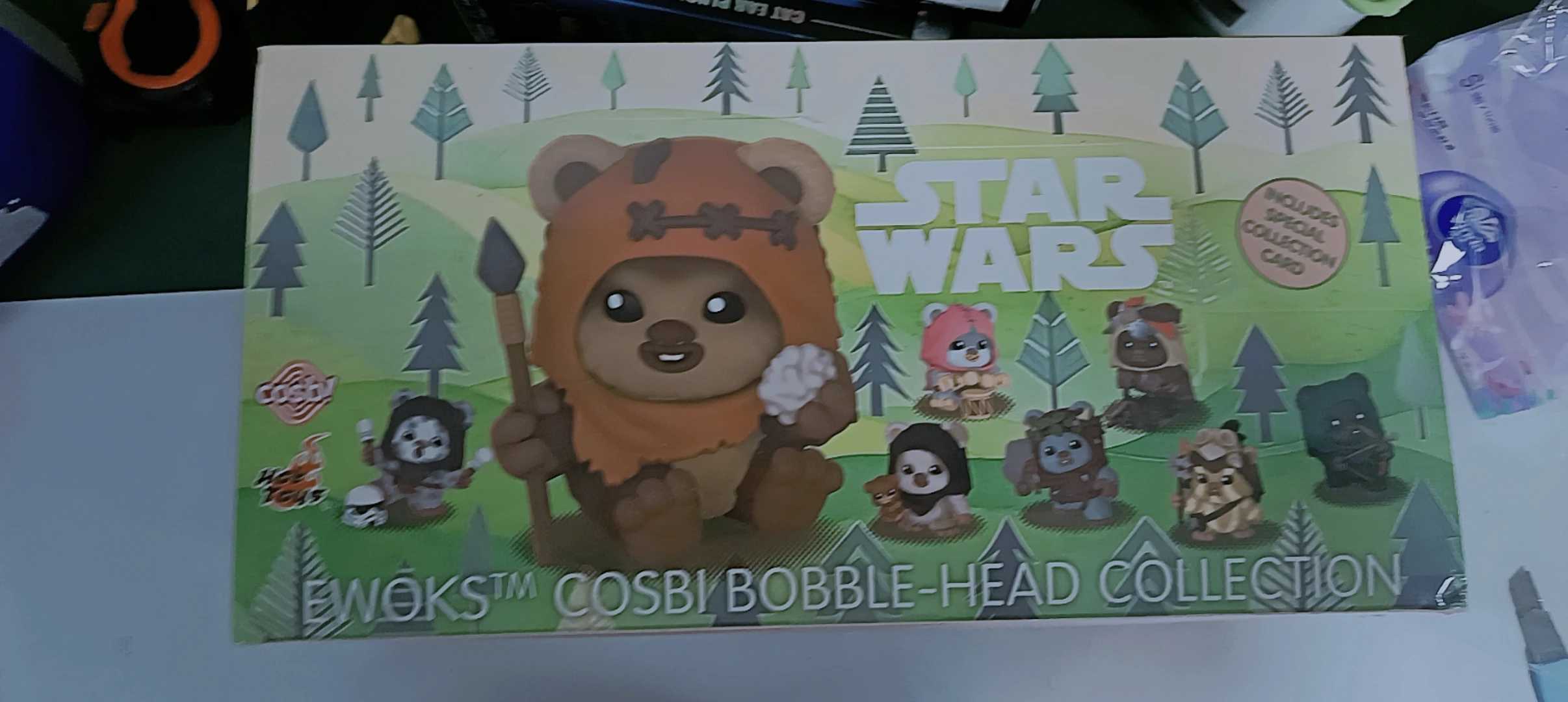 Hot Toys Wars Ewok Cosbi Mystery Blind Box Śliczne kolekcjonerskie figurki mini dla dekoratorów biurek i fanów Idealny prezent urodzinowy
