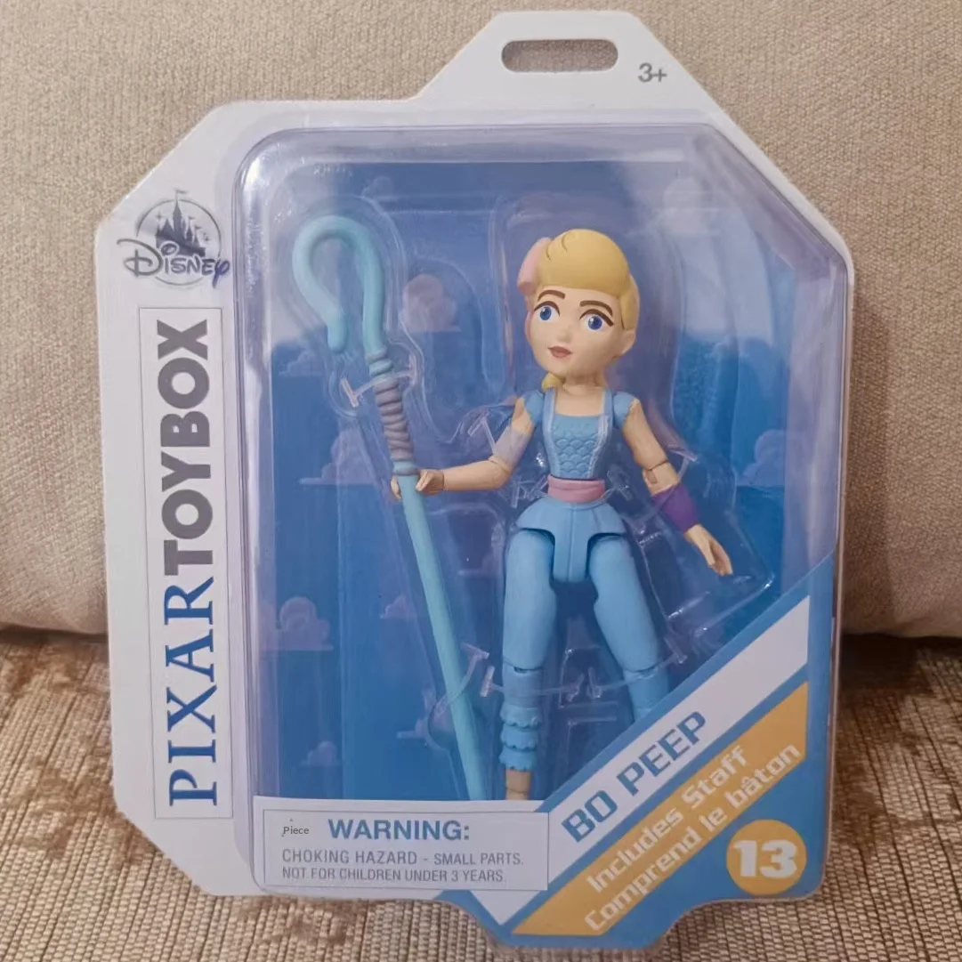 Genuine Disney Toy Story Action Figures | Woody Jessie Buzz Lightyear Bo Peep | Articulated Joints Collectible Dolls