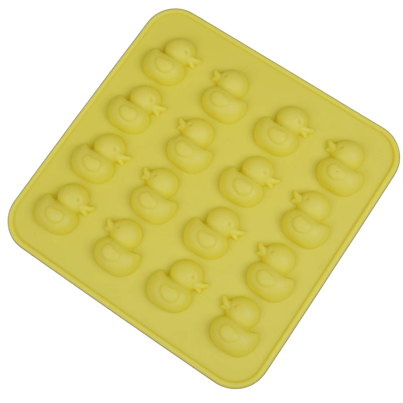 Cute Duck Silicone Mold DIY Chocolate Ice Biscuit Candy Moulds