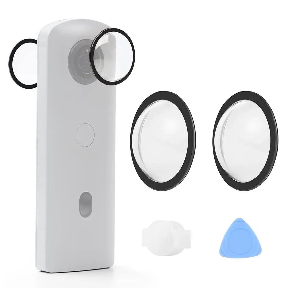 

Комплект защиты объектива PULUZ для ПК, аксессуар для RICOH Theta SC2/S/V, защитный чехол для объектива для спортивной камеры