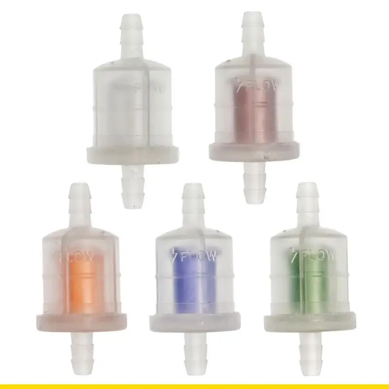 SZCH Universal 6,5 mm Motorrad-Gasfilter, einfache Installation, Benzinfilter für Fahrräder