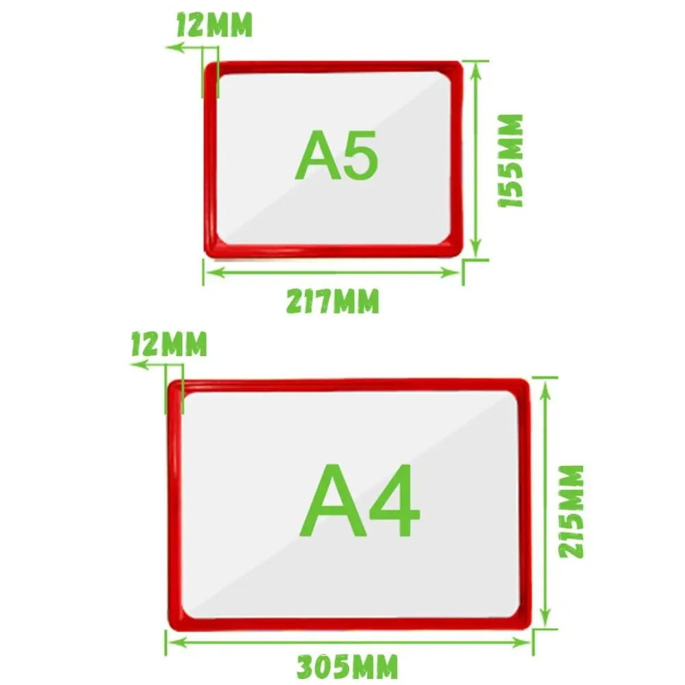 Multifunctionele Plastic Prijskaartje Clip A4/A5 Kleur Merchandise Prijs Display Clip Draaibare Label Tekenhouder Supermarkten