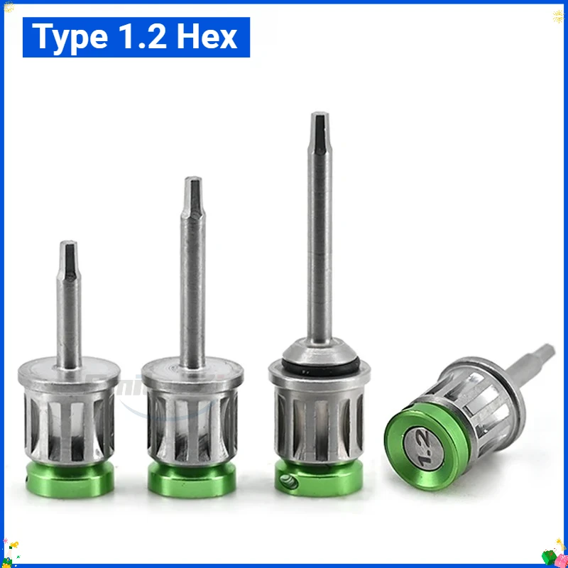 Hand Driver Dental Implant Torque Wrench 10-70NCM Titanium Hex Screwdriver for Osstem DIO Megagen NEO Implant Abutment Surgical