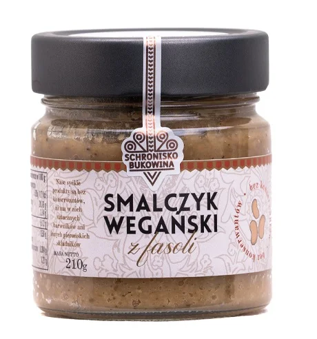 NoSmalczyk wegański z fasoli 210g - Schronisko Bukowina