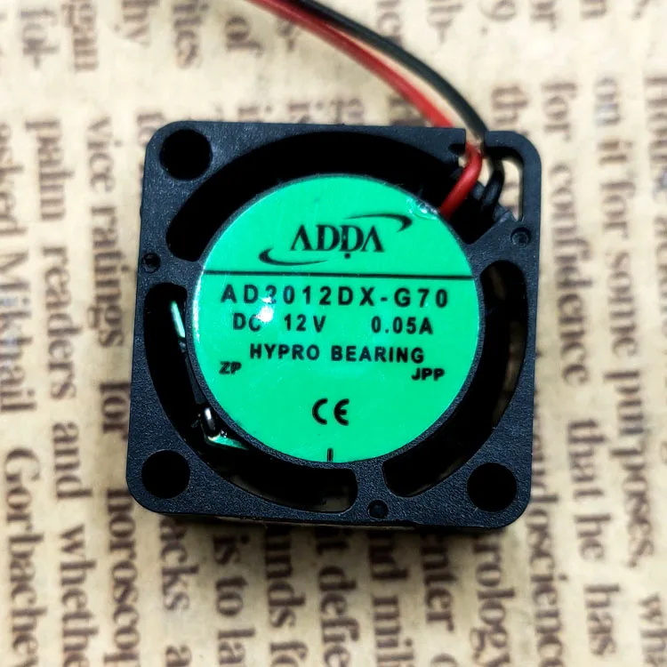 AD2012DX-G70 2010 12V 0.05A 2 CENTÍMETROS VENTILADOR de REFRIGERAÇÃO DO COMPUTADOR