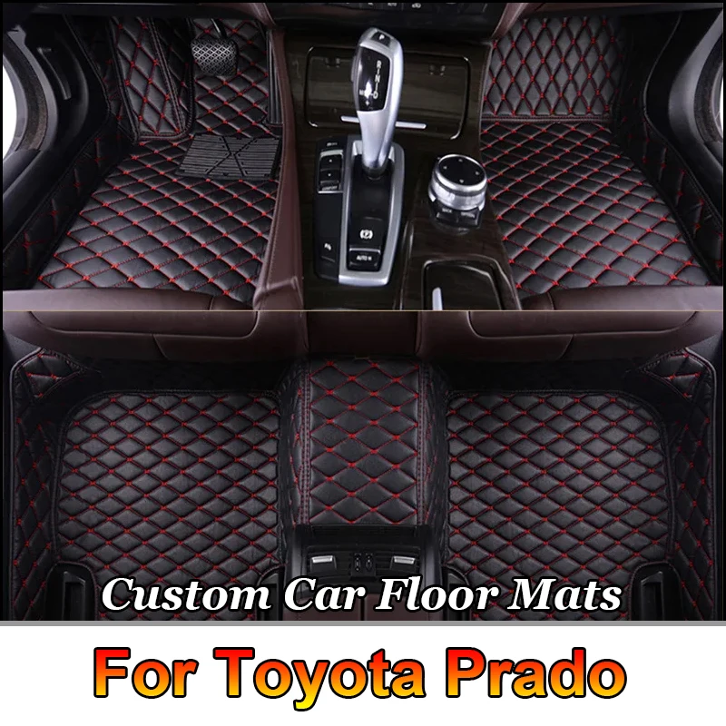 

For Toyota Prado 150 2020 2019 2018 2017 2016 2015 2014 Car Floor Mats Accessories Protect Styling Parts Auto Carpets Waterproof
