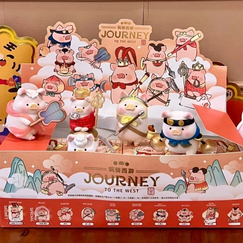 

52TOYS LULU the Piggy Journey in the West Series слепая коробка аниме фигурка модель милая детская игрушка для девочек подарки на день рождения