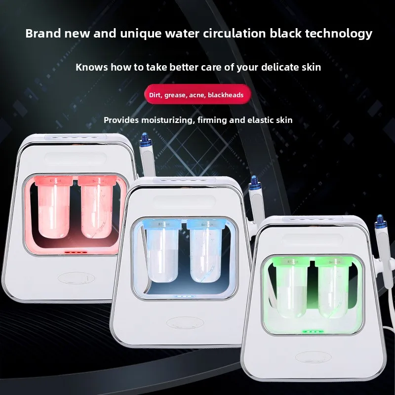 Household micro bubble beauty instrument beauty small bubble blackhead remover cleansing instrument oxygen injection