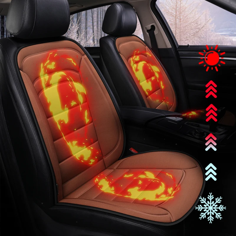 12V Heated car seat cover  The cloak on the car seat Seat heating Universal Automobile cover car seat protector Car seat heating