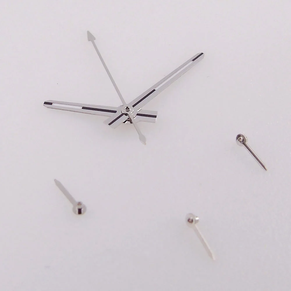Aiguilles de montre à quartz adaptées au mouvement VK63 VK64, pièces de rechange de montre-bracelet, pièces de mod, 6 Poquinze pour montres chronographes pour hommes