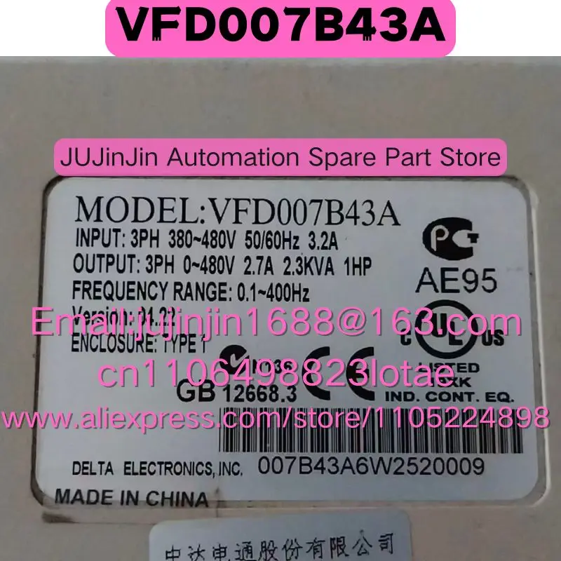 VFD007B43A Used In Good Working Condition Quick Shipment