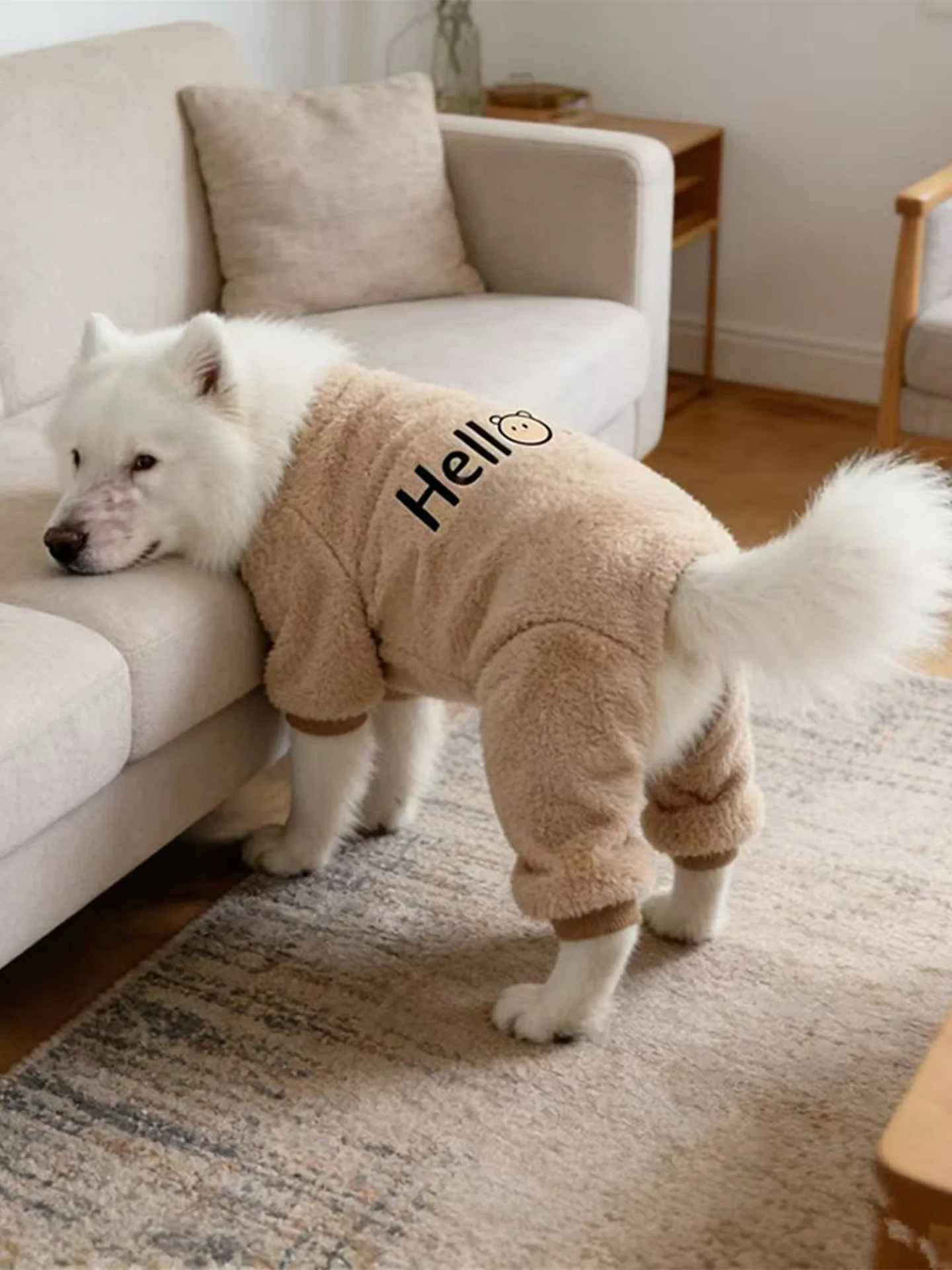 

Утепленная одежда для собак на осень и зиму, теплая одежда для средних и крупных пород, для золотистых ретриверов, самоедов...