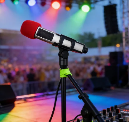 

MD441 Professional Interviewing Kit With Cannon Capacitor For Stage Recording Vocal Microphone - Journalist Singing Cable