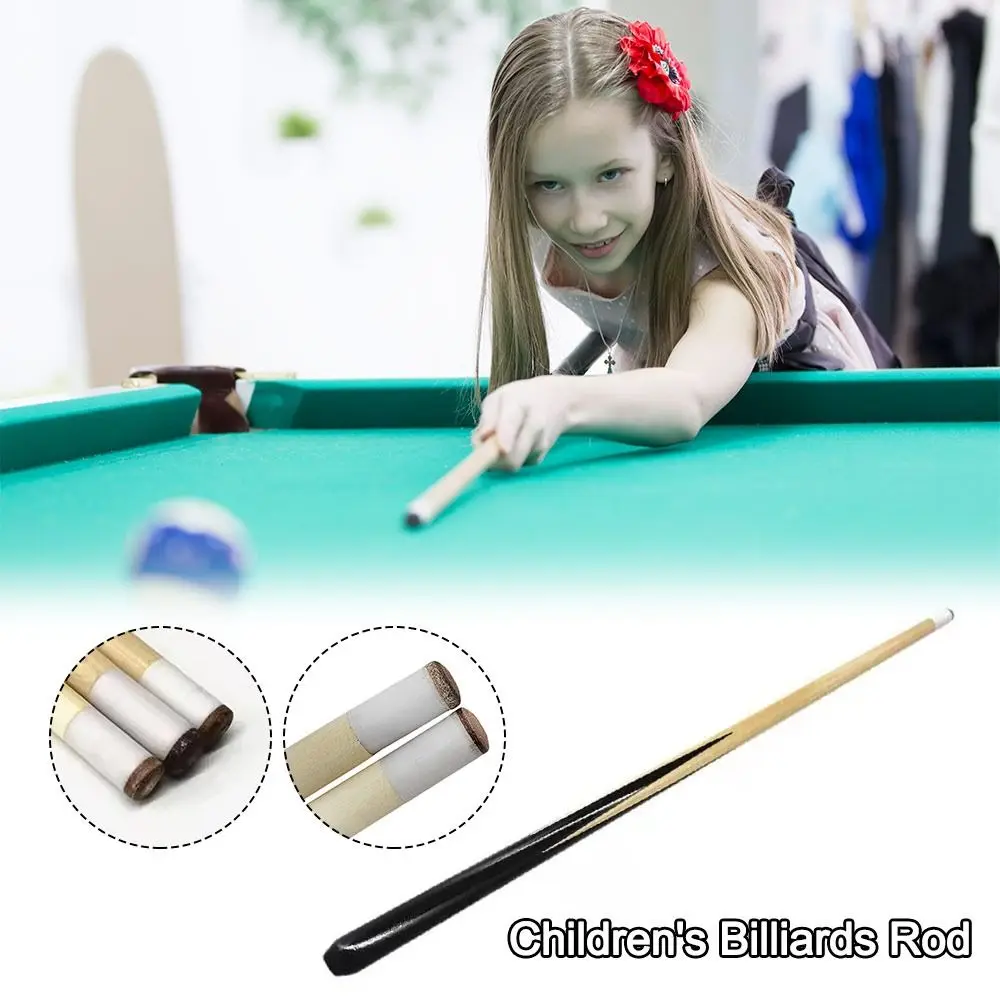 

50cm Billiards Cue Small Wooden Children Kids Billiard Rod Professional Hard Rock Pool Table Cue Stick For Girls Boys Beginners