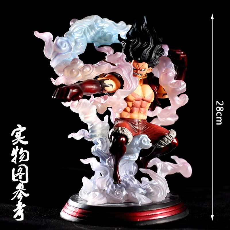 

28cm Anime One Piece The Snake Man Luffy Snakeman Monkey D Luffy Gear 4 Sa-maximum Model Figurine Toy Figure Pvc Birthday Gifts