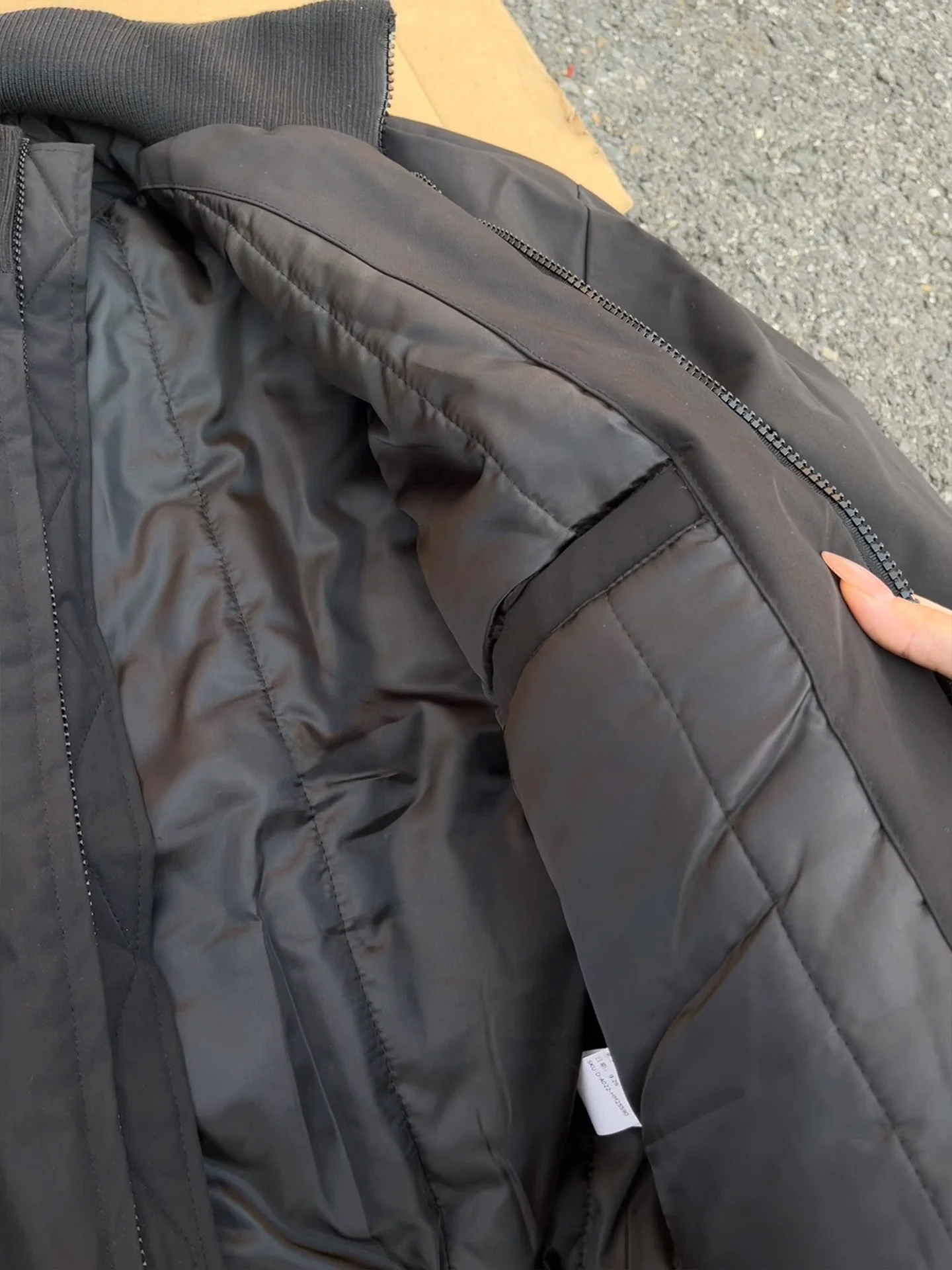 معطف American Sle Flight Jaet القطني للرجال ort Thi دافئ غير منتفخ قرد الشتاء البيسبول الزي الشباب Faion عادية