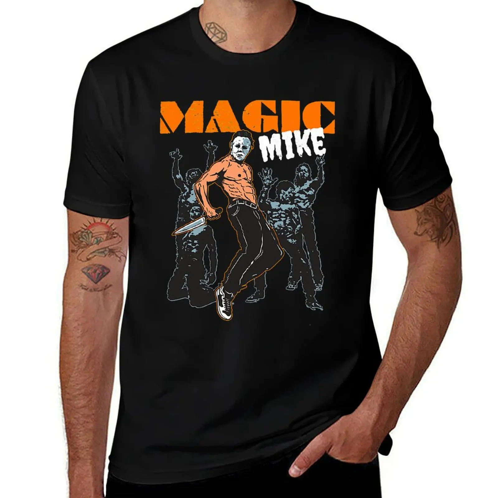 

magic mike T-Shirt t shirts for man graphic tees man t shirt cotton T-Shirt