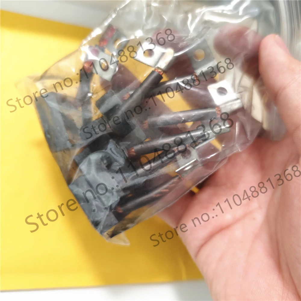 2pcs Electric forklift motor copper graphite carbon brush 9 13/15 25MM 9 16/20 18MM 9 * 25 * 23MM