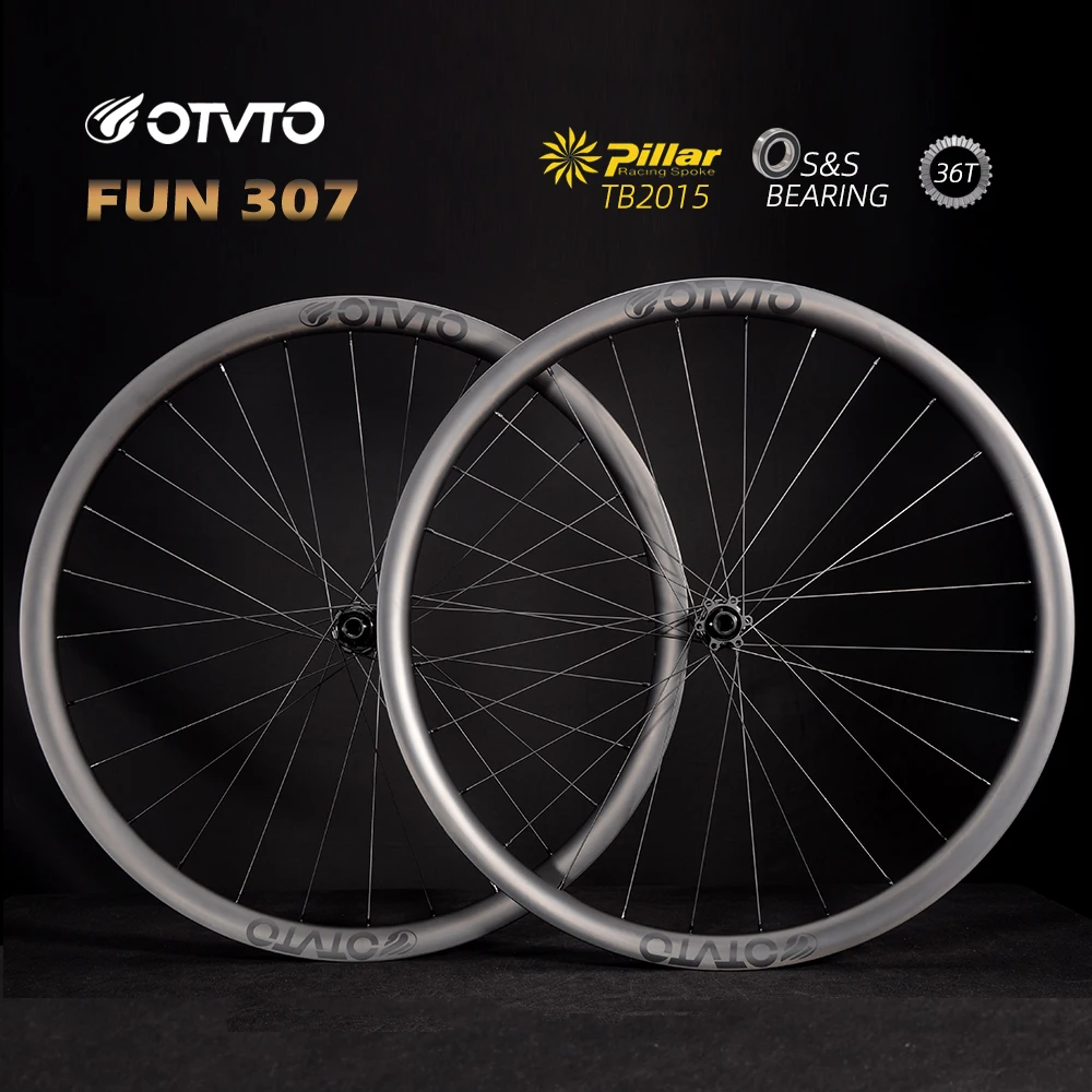 カーボンホイールセット MTB 29er チューブレス 30mm ディープ 30/33