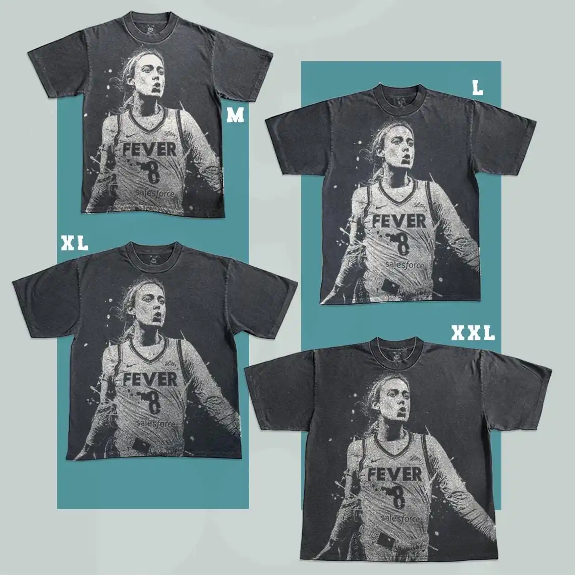 Sophie Cunningham Handmade Bleached T-Shirt: Faded Black Cotton Unisex Tee Darunee