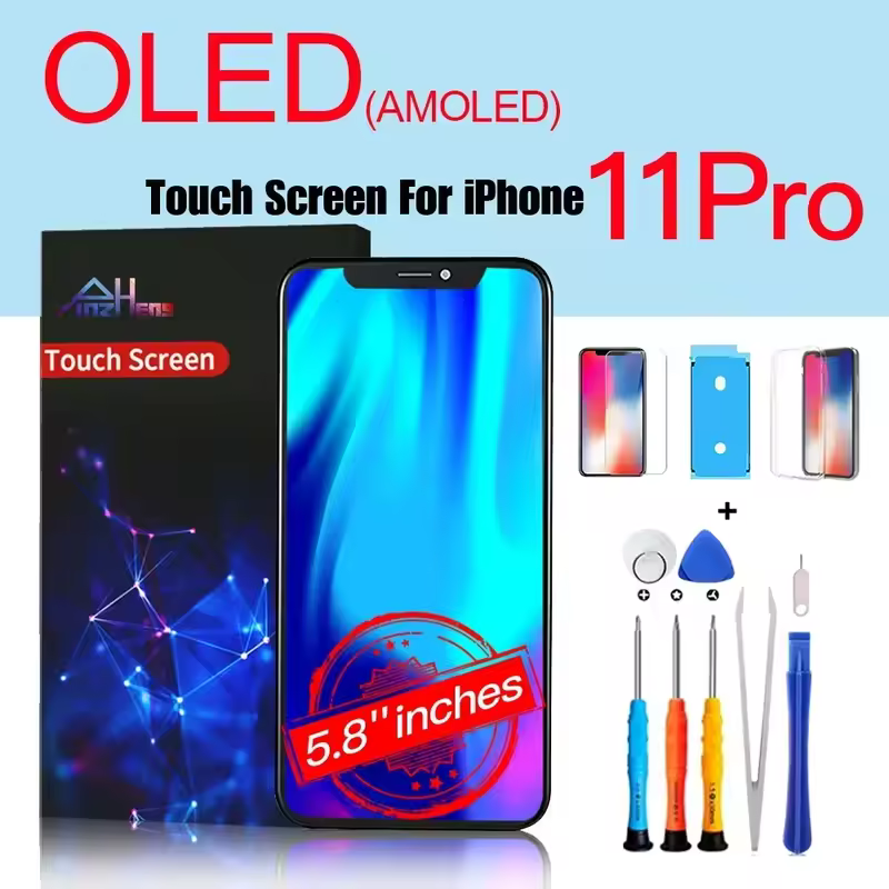 PINZHENG High Quality Display INCELL LCD OLED OEM AMOLED For iPhone XS MAX X XR 11 12 13 MINI PRO PROMAX Screen Replacement - Image 12