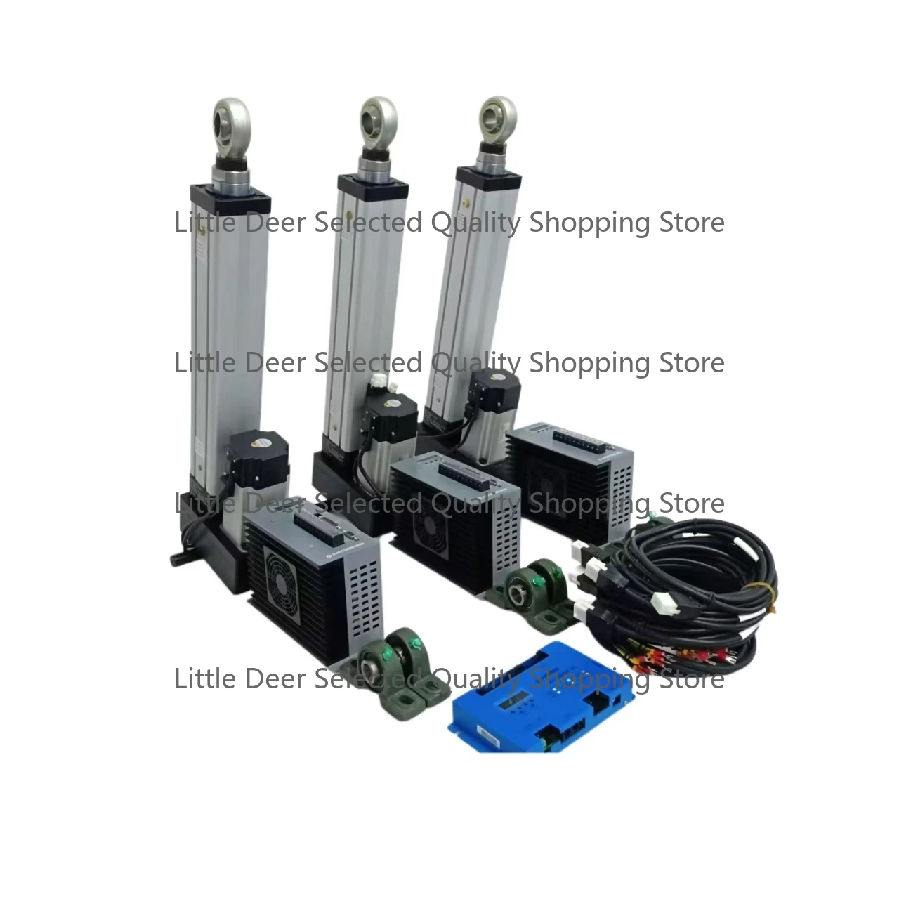 DIY Electric Linear Actuator Cylinder for 3 DOF Motion Platform Simulator  Customizable Stroke VR Facilitie for Amusement Park