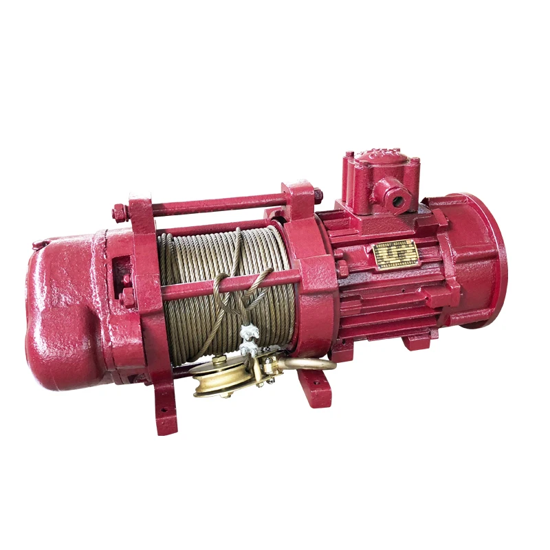 Explosion-proof 380v heavy-duty construction decoration electric hoist hoist fast lift small crane
