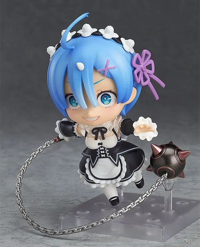 Original en existencia GSC Nendoroid # 663 Re: ZERO - Inicio de la vida en otro mundo Figuras REM Modelo Juguete Colección de regalo Adorno