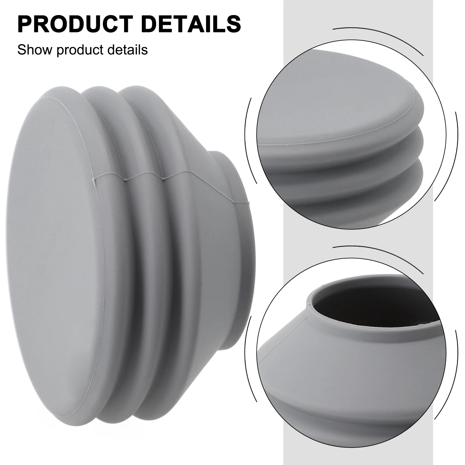 1PCS Silicone Retention Bellow Silicone Retention Bellow For Niche Manual Coffee Grinders For Zero Coffee Grinder White