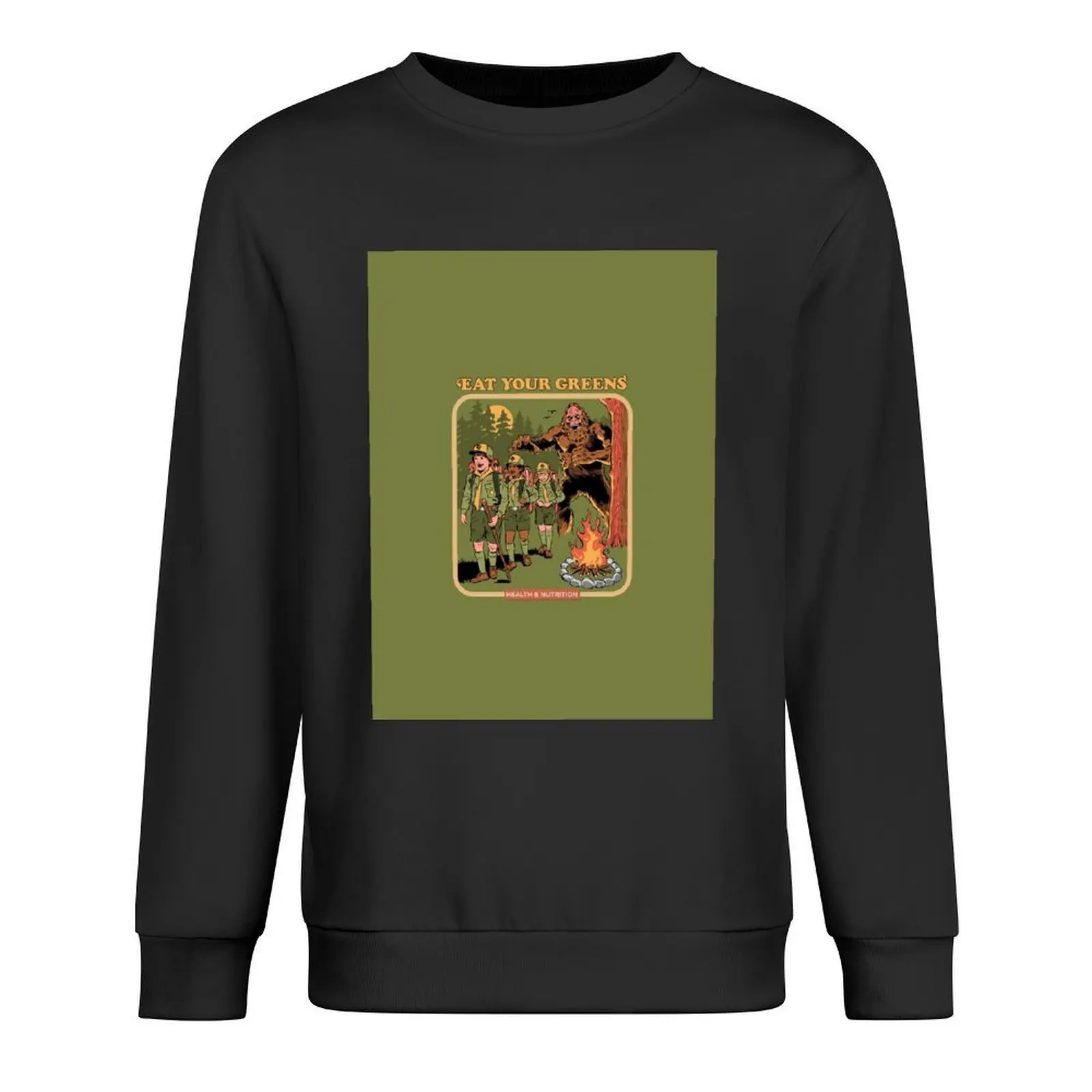 Eat Your Greens Pullover mens clothes male clothes clothes for men men's winter sweater new sweatshirts