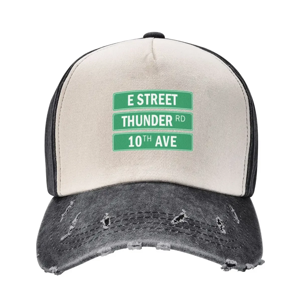 Springsteen T-ShirtSpringsteen E-Street Thunder Rd Baseball Cap Beach Outing Hat Beach Trucker Hats For Men Women's