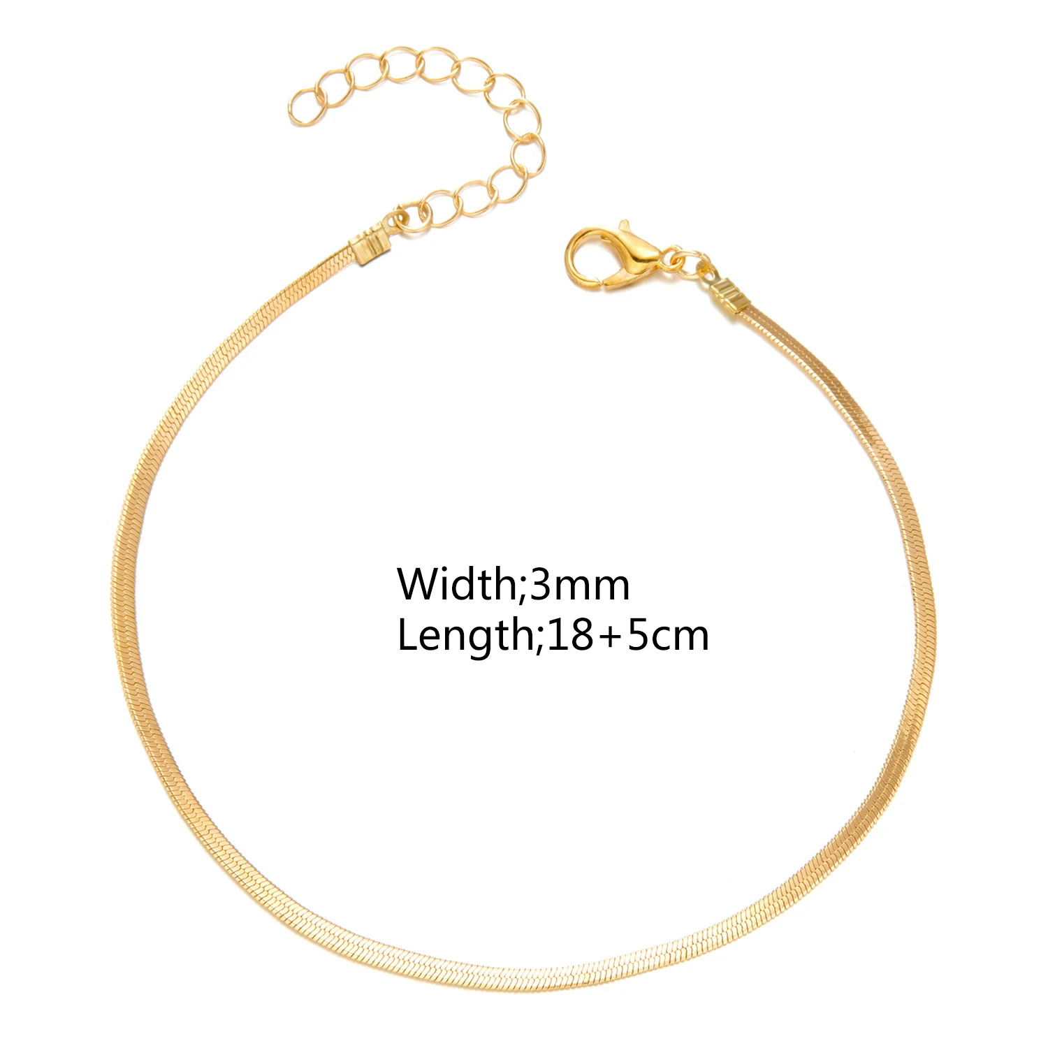 DIEYURO 316L Stainless Steel Golden Round Heart Inlay Zircon Pendant Anklets Women New Foot Chains Anti-Rust Jewelry Glamorous
