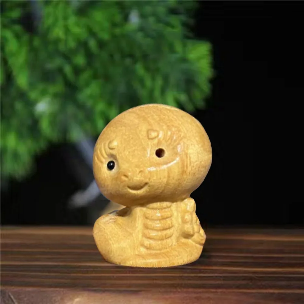 Twelve Zodiac Wood Carving Twelve Zodiac Wooden Zodiac Mini Wood Carving Wood Carving Miniature Ornaments Statue Cute