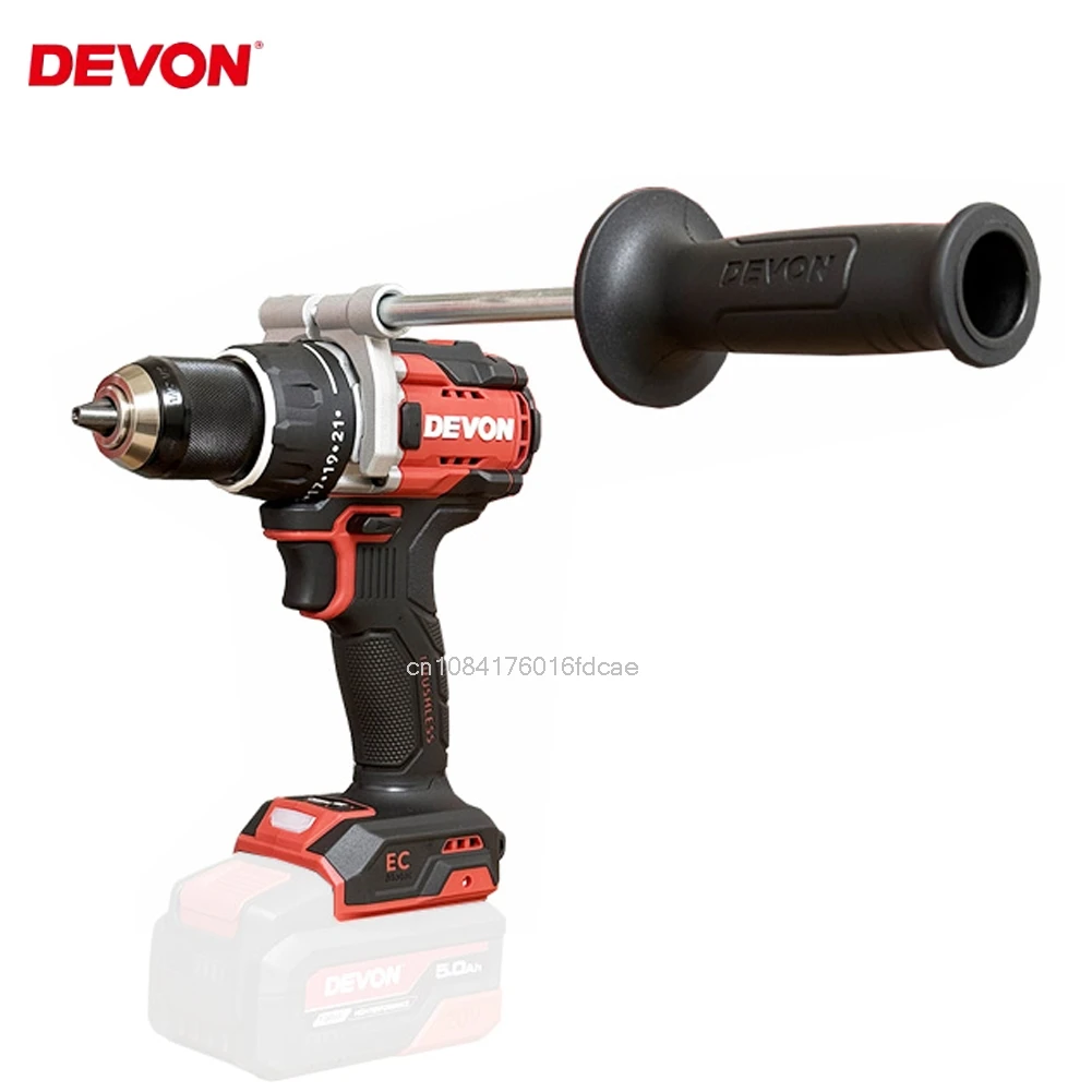 DEVON 5222 مفك براغي كهربائي لاسلكي 20 فولت Max170Nm 3000 دورة في الدقيقة 2 سرعة بطارية مرنة عالمية قابلة للتعديل [غير بطارية]
