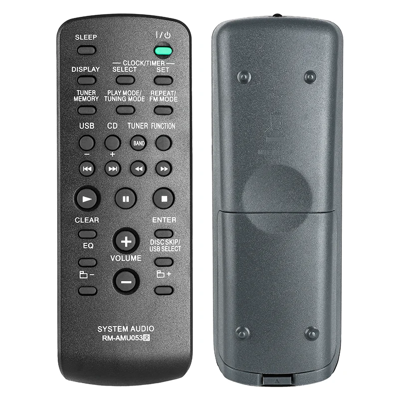 Control Remoto RM-AMU053 Compatible con Sistemas de Audio Sony HCD-EC55 HCD-EC68 HCD-GX99 HCD-GX355 HCD-HPR95 CMT-HPR90 MHC