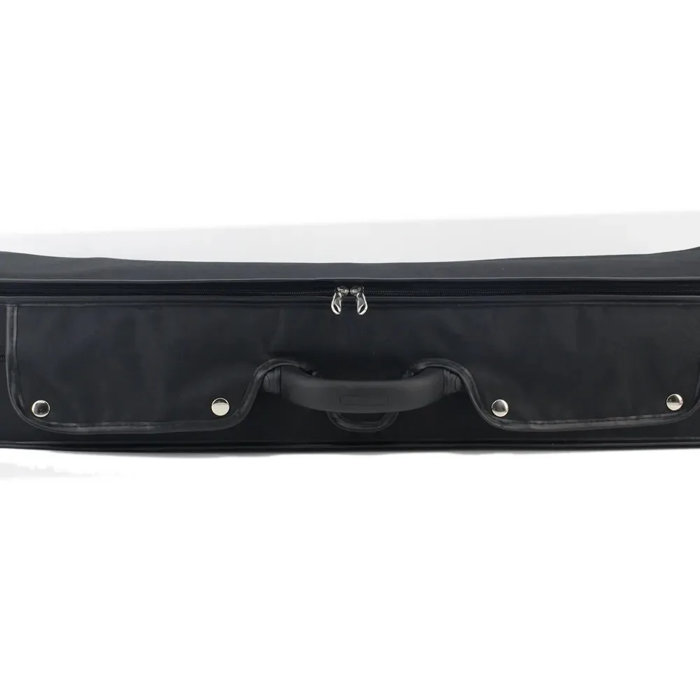 صندوق فيولا محمول مقاوم للصدمات من القماش الأسود لكاميرا مقاس 15-16.5 بوصة