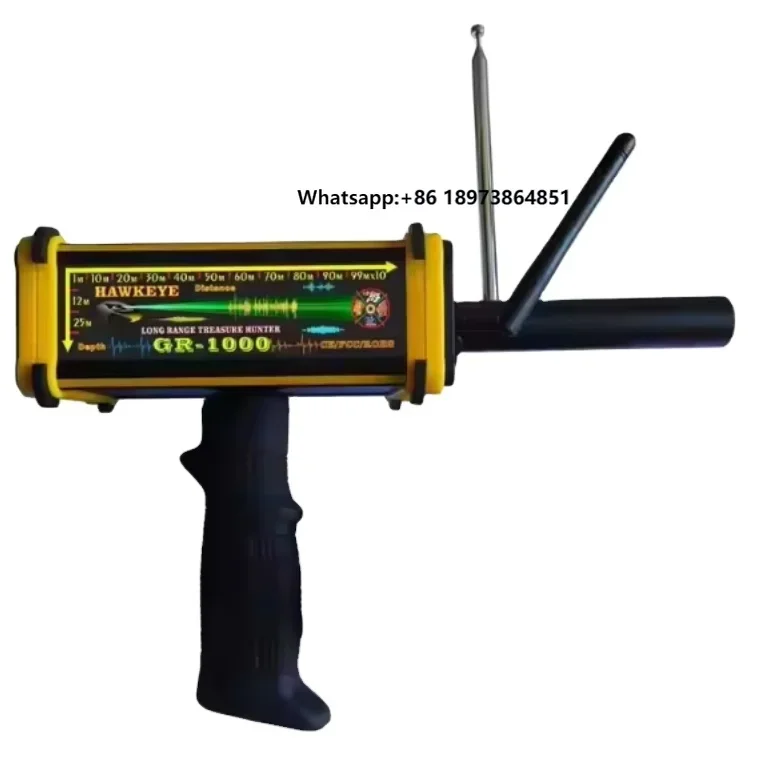 

GR1000 High Precision Remote Metal, Gold, Precious Stone Detector