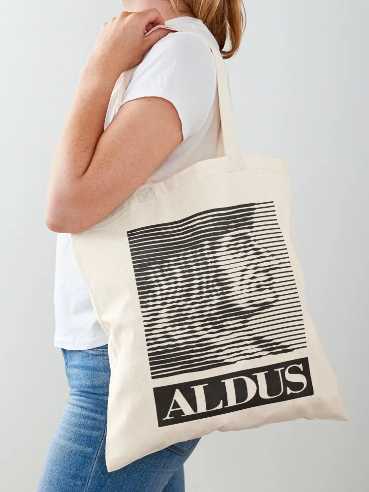 Aldus Software Tote Bag Customizable tote large Women's handbag eco folding Canvas