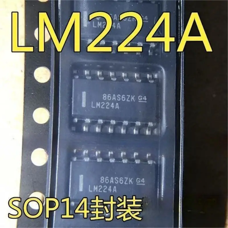 

30PCS New original imported LM224A LM224ADR chip with 14 pin operational amplifier chip