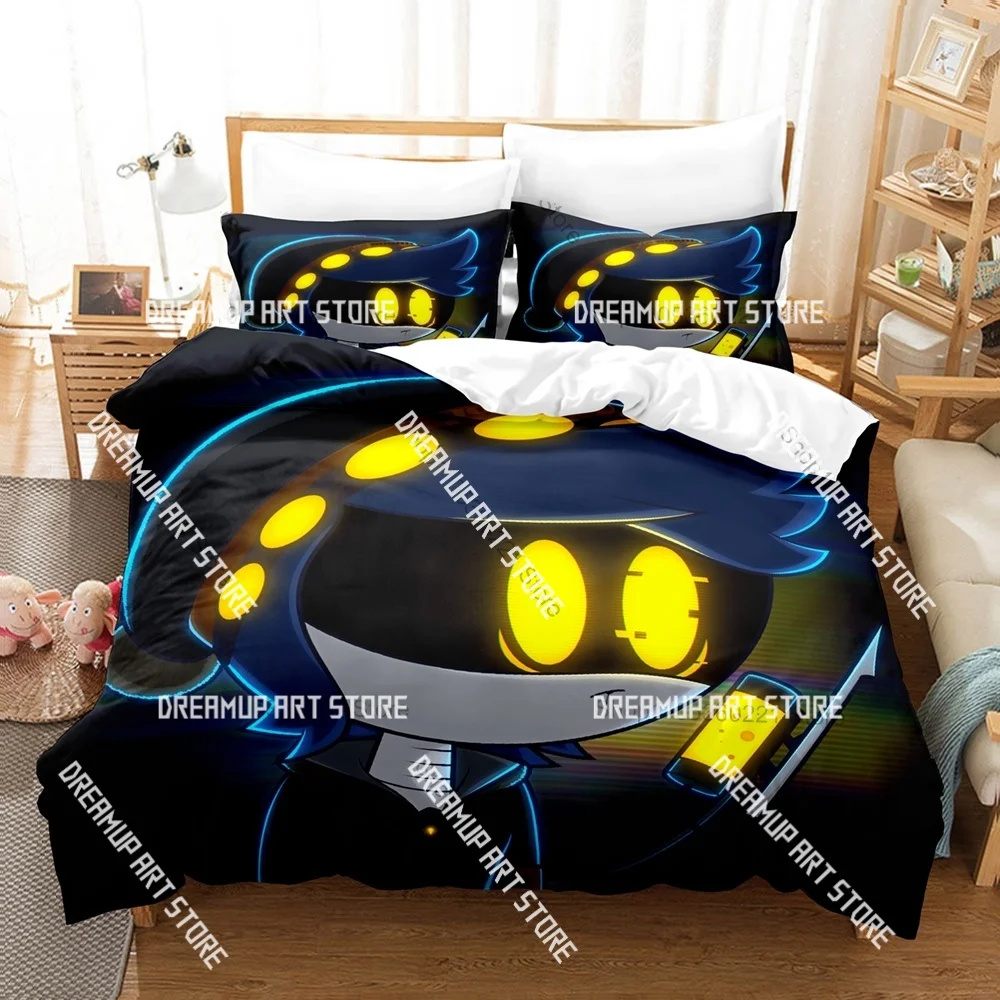 3D Printed Murder Drones Bedding Set for Boys Girls Duvet Cover And Pillowcase Included Twin Queen King Full Single Double Sizes